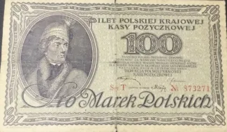 Poland 100 Marks, 1919 obverse