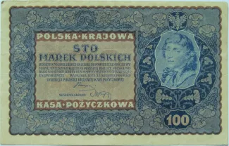 Poland 100 Marks, 1919 obverse