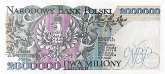 Poland 2.000.000 Zlotys, 1993 reverse
