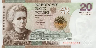 Poland 20 Zlotys, 2011 obverse