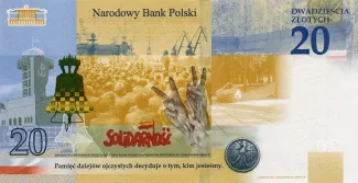 Poland 20 Zlotys, 2021 reverse