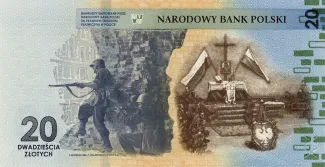 Poland 20 Zlotys, 2024 reverse
