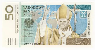 Poland 50 Zlotys, 2006 P-178 obverse