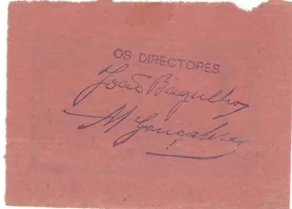 Portalegre, District of 1 Centavo, reverse
