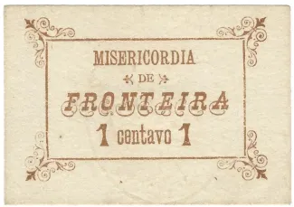 Portalegre, District of 1 Centavo, obverse