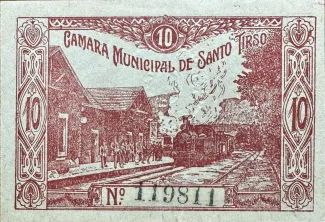 Porto, District of 10 Centavos, obverse