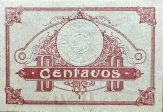 Porto, District of 10 Centavos, reverse