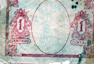 Porto, District of 1 Centavo, reverse