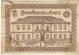 Porto, District of 1 Centavo, obverse