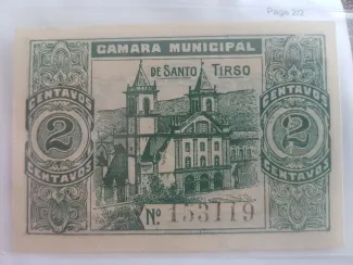 Porto, District of 2 Centavos, obverse