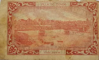 Porto, District of 2 Centavos, 1921 reverse