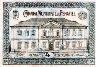 Porto, District of 4 Centavos, obverse