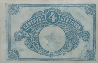 Porto, District of 4 Centavos, reverse