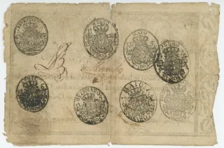Portugal 10.000 Réis, 1826 reverse