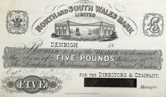 Wales 5 Pounds, 1884 obverse