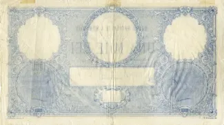 Romania 1.000 Lei, 1910-1931 reverse