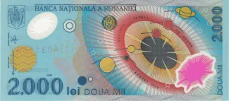 Romania 2,000 Lei, 1999 P-111 obverse