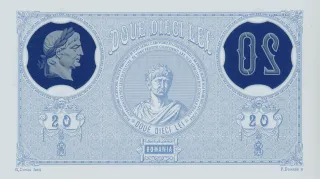 Romania 20 Lei, 2021 reverse
