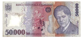Romania 50.000 Lei, 2001-2004 obverse