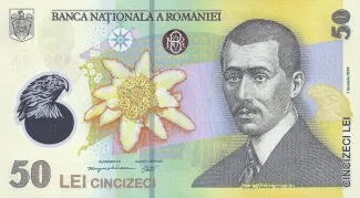 Romania 50 Lei, 2018-2024 obverse