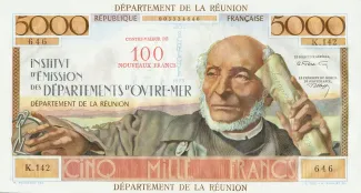 Runion 100 Nouveaux, 1967-1971 obverse