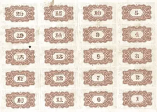 Russia - Civil war issues 90 Roubles, 1920 reverse