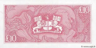 Saint Helena 10 Pounds - Elizabeth II, 1979-1985 reverse