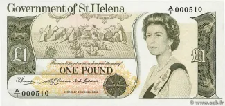 Saint Helena 1 Pound - Elizabeth II, 1976 obverse