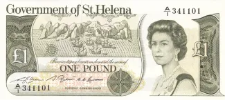 Saint Helena 1 Pound - Elizabeth II, 1981 obverse