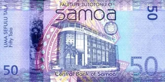 Samoa 50 Tālā, 2012 P-42 reverse