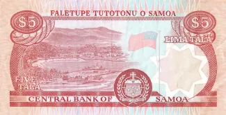 Samoa 5 Tālā, 2002-2005 reverse