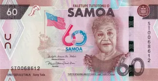 Samoa 60 Tālā, 2022 obverse