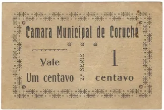 Santarm, District of 1 Centavo, obverse