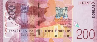 São Tomé and Príncipe 200 Dobras, 2016 obverse