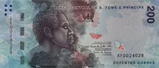 São Tomé and Príncipe 200 Dobras, 2020 obverse
