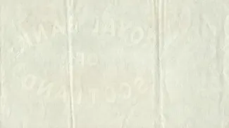 Scotland 100 Pounds, 1877-1966 reverse