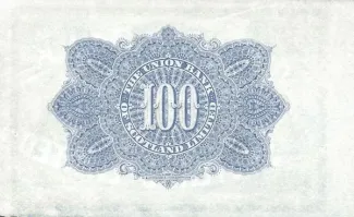 Scotland 100 Pounds, 1905-1919 reverse