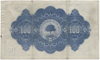 Scotland 100 Pounds, 1922-1947 reverse