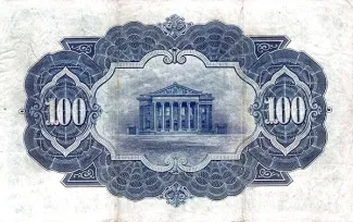 Scotland 100 Pounds, 1924-1943 reverse