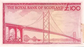 Scotland 100 Pounds, 1969 reverse