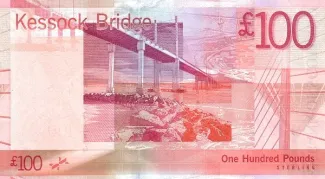 Scotland 100 Pounds, 2007-2014 reverse