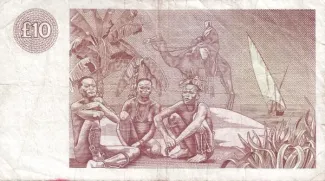 Scotland 10 Pounds, 1982-1987 reverse