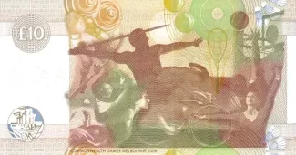 Scotland 10 Pounds, 2006 P-229 reverse