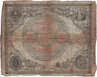 Scotland 1 Pound, 1826 reverse