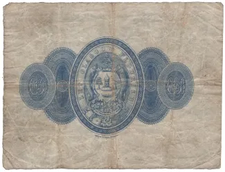 Scotland 1 Pound, 1871-1876 reverse