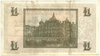 Scotland 1 Pound, 1935-1943 reverse