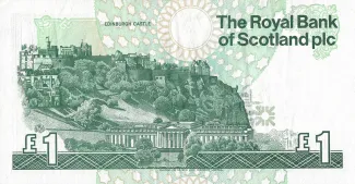 Scotland 1 Pound, 1988-2001 reverse