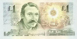 Scotland 1 Pound, 1994 P-358 reverse