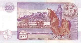 Scotland 20 Pounds, 2000 P-229 reverse