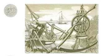 Scotland 50 Pounds, 1989-1992 reverse